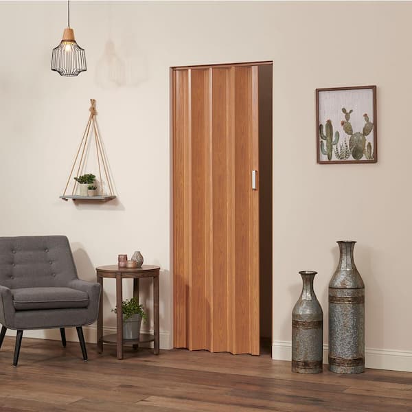 LTL Home Products 36 in. x 80 in. Ellington Vinyl Rustic Oak