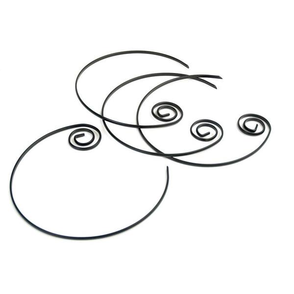 Charcoal Companion Non-Stick Circle Kabob Skewers (Set of 4)