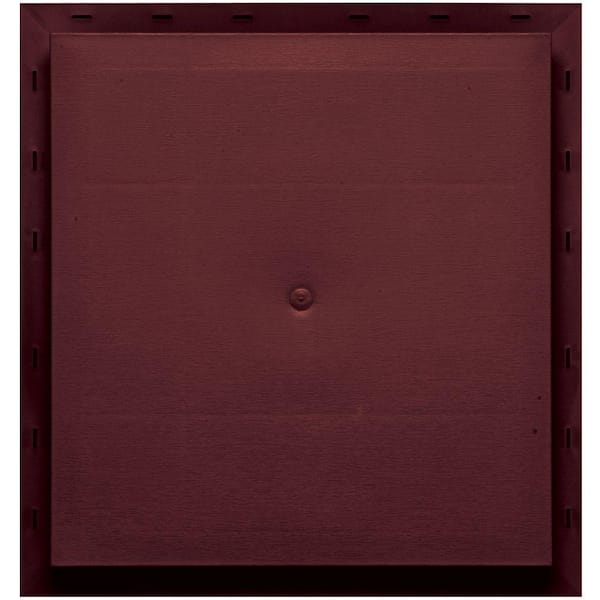 Builders Edge 15.5 in. x 16.5 in. #078 Wineberry Meter Mounting Block