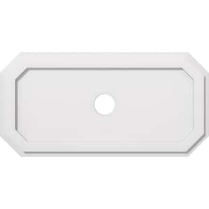 30 in. W x 15 in. H x 3 in. ID x 1 in. P Emerald Architectural Grade PVC Contemporary Ceiling Medallion