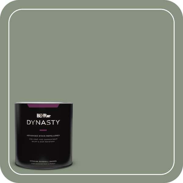 BEHR DYNASTY 1 qt. #QE-45 Thistle Eggshell Enamel Interior Stain-Blocking Paint and Primer