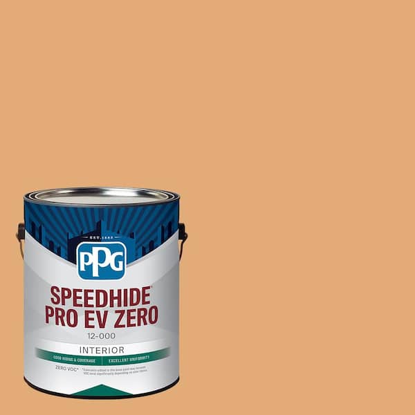 PPG SPEEDHIDE Pro-EV Zero 1 gal. PPG1202-5 Buffalo Trail Semi-Gloss Interior Paint