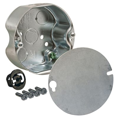 Fan fixture box - Steel - Boxes & Brackets - Electrical Boxes, Conduit