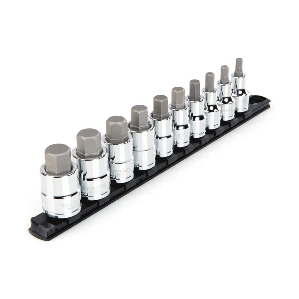 TEKTON 1/4 Inch Drive Hex Bit Socket Set 10-Piece | SHB90101 5/64-5/16 in. TEKTON 1/4 Inch Drive Hex Bit Socket Set 10-Piece | SHB90101 5/64-5/16 in.