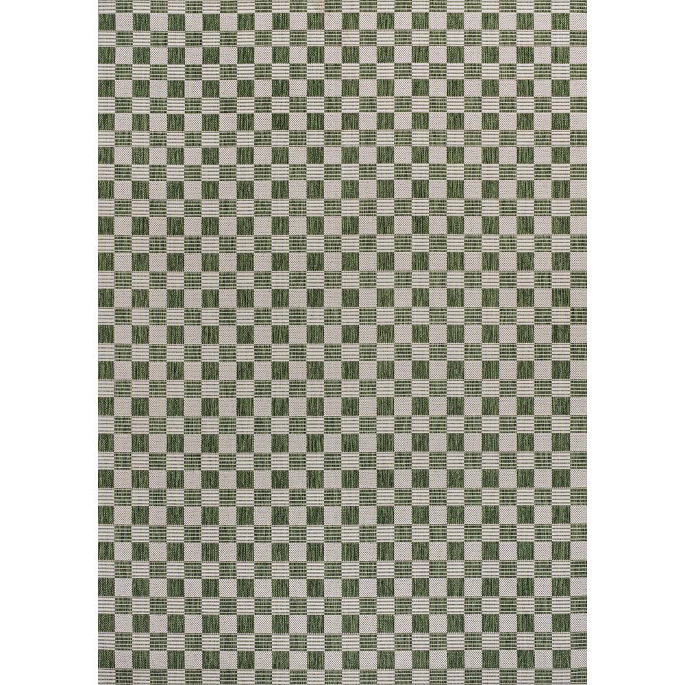 JONATHAN Y Aimee Traditional Cottage Checkerboard Green/Cream 5 ft. x 8 ...
