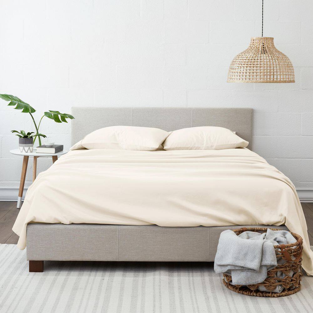 Ivory Twin XL Ultra Soft Microfiber Sheet Set