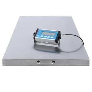 660 lbs. Capacity Stainless Steel Mid Size Pet Animal Veterinary LCD Digital Scale with Wheels