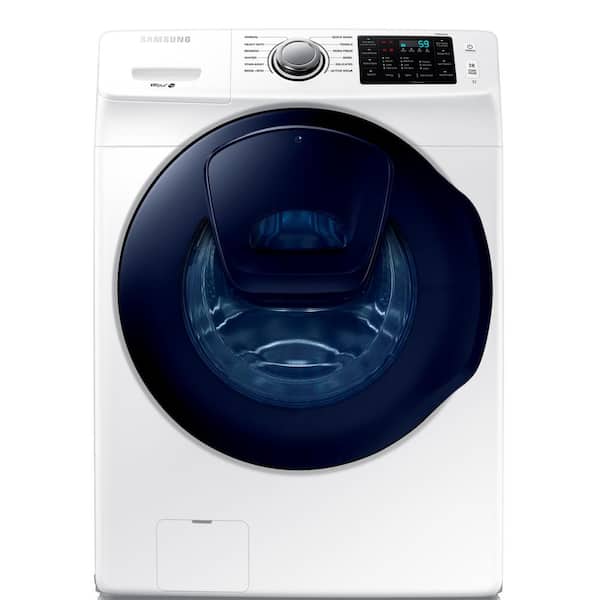 Samsung 4.5 cu. ft. High Efficiency White Front Load Washer with AddWash Door in ENERGY STAR