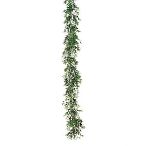 72 in. Artificial Boxwood Garland