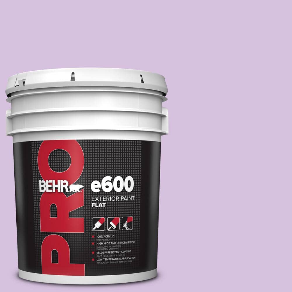 5 gal. #660A-3 New Violet Flat Exterior Paint price history on PriceWatchPro