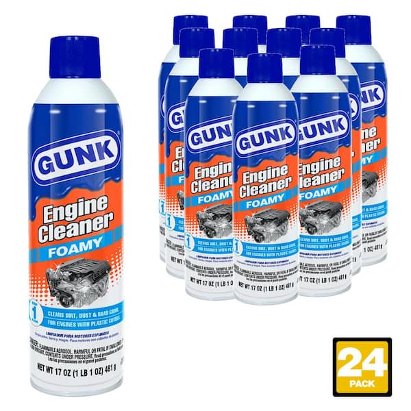 GUNK 17 oz. Low VOC Foamy Degreaser Pack of 24