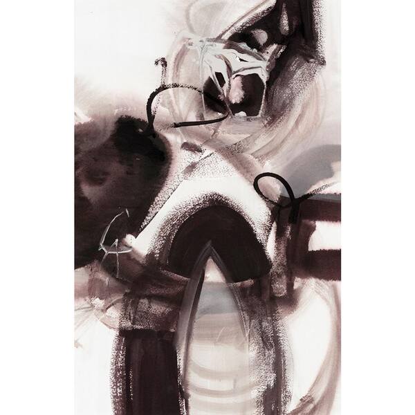 54 in. x 84 in. Ink Arch by Bianka Guna Canvas Wall Art