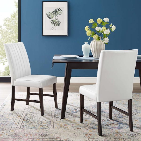 Modway best sale white chair