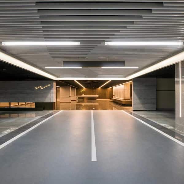 LED Ceiling Light 4 ft. 40-Watt Equivalent Integrated LED Shop Light 5000 LM with ON/OFF Switch for Home White(10-Pack)