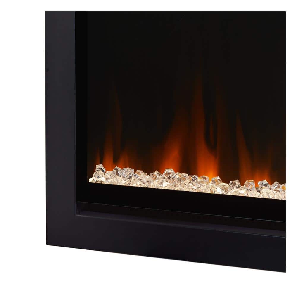 Real Flame 49" Wall-Mount or Recessed Electric Fireplace Insert