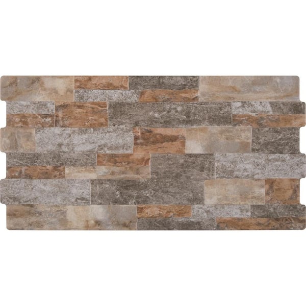 MSI Cuenca Stone Ledger 10 in. x 20 in. Glazed Ceramic Wall Tile