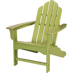 All-Weather Patio Adirondack Chair in Lime Green