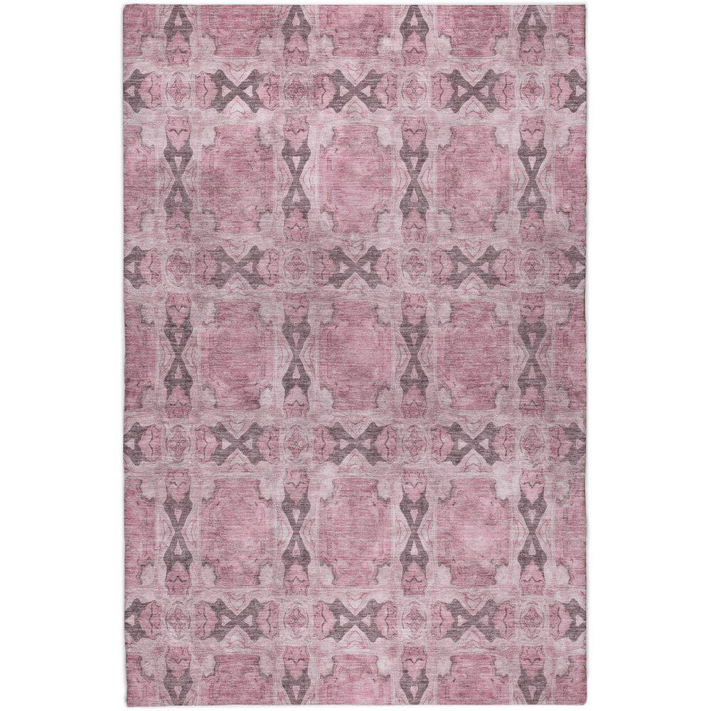 Dream Shag Premium Machine Washable Abstract ADS564 Pink 3 ft. x 5 ft. Area Rug price history on PriceWatchPro