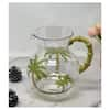 Aoibox 80 fl.oz. Oval Halo Crystal Clear Break Resistant Premium Acrylic  Pitcher with Lid HDSX03KI026 - The Home Depot