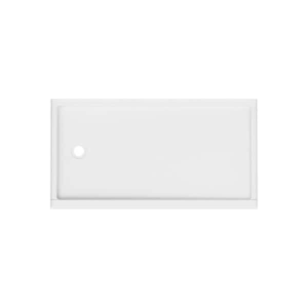 Swan Veritek 32 in. x 60 in. Single Threshold Retrofit Left Drain