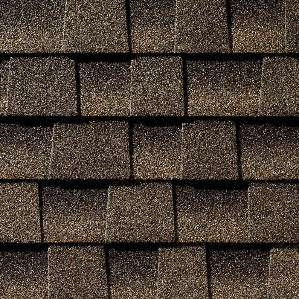 Gaf Timberline Hdz Barkwood Algae Resistant Laminated High Definition Shingles 33 33 Sq Ft Per Bundle 21 Pieces 0489070 The Home Depot