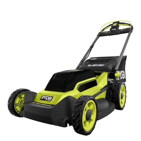 RYOBI 40V HP Brushless 20 in. Cordless Electric Battery Walk Behind Self Propelled Lawn Mower Tool Only RY401018BTL The Home Depot