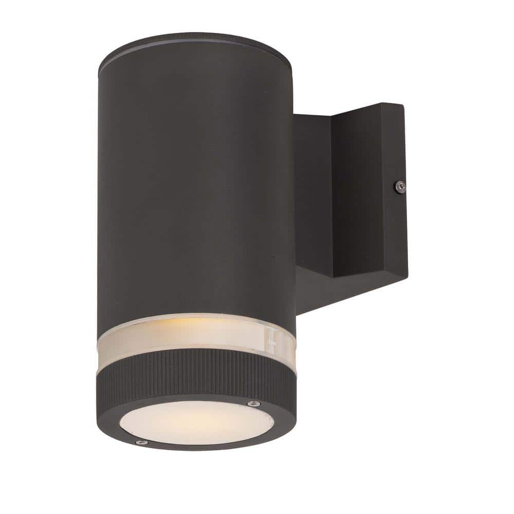 Lightray 4.25 in. W 1-Light Architectural Bronze Outdoor Wall Lantern Sconce price history on PriceWatchPro