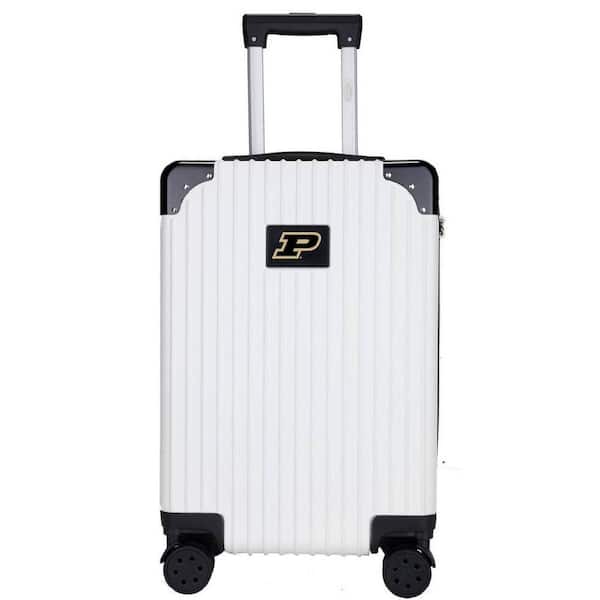 Mojo 21 in. White Purdue Boilermakers premium 2-Toned Carry-On Hardcase