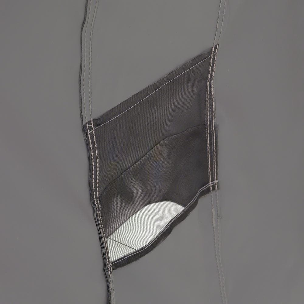 Ravenna Gray Water-Resistant Large BBQ Grill Cover