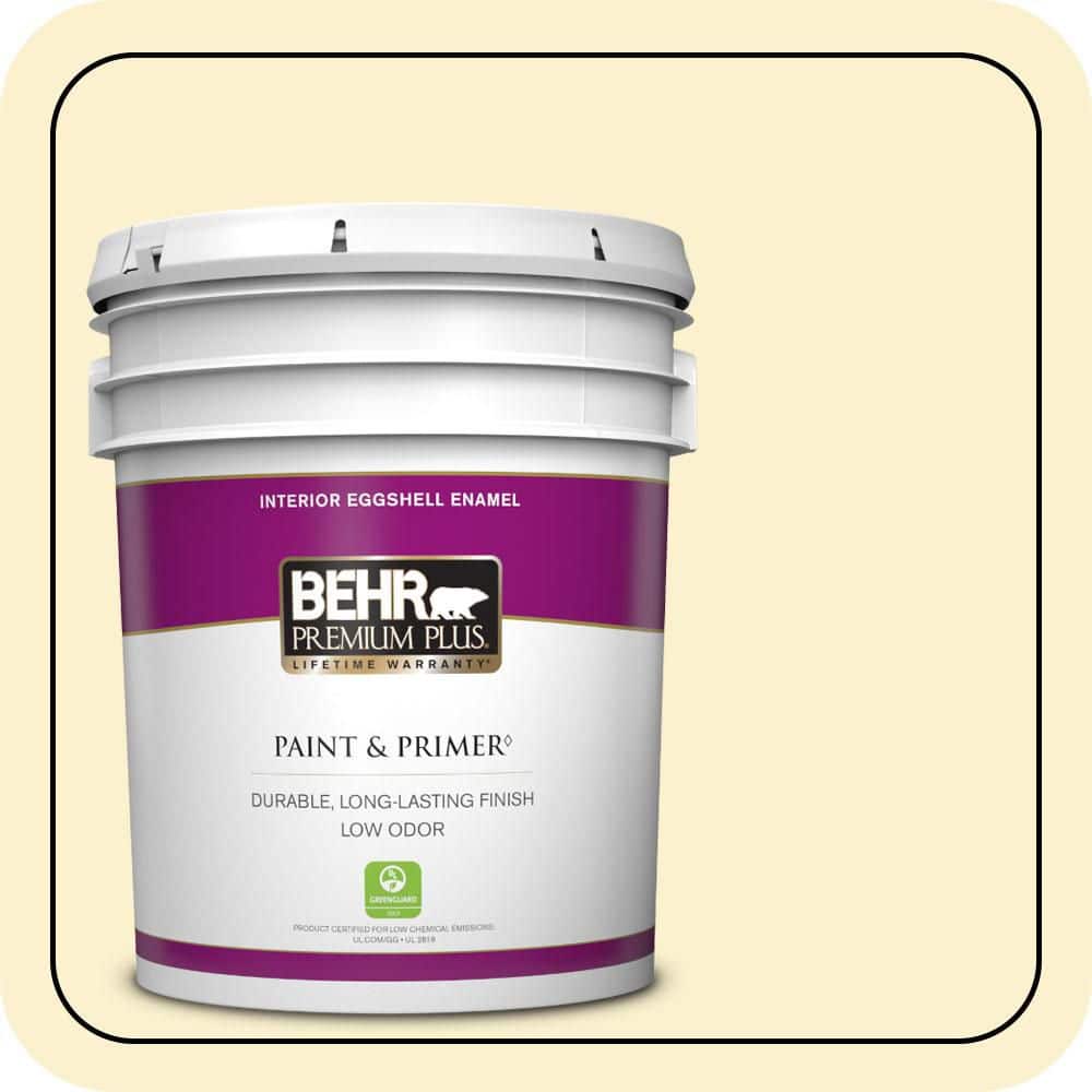 5 gal. #P280-1 Summer Bliss Eggshell Enamel Low Odor Interior Paint & Primer price history on PriceWatchPro
