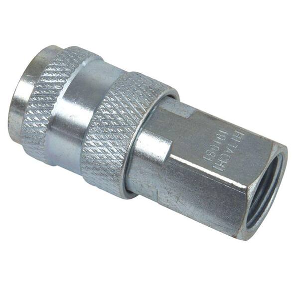 Hitachi 3/8 in. x 1/4 in. NPTF Universal Combo Coupler Fitting