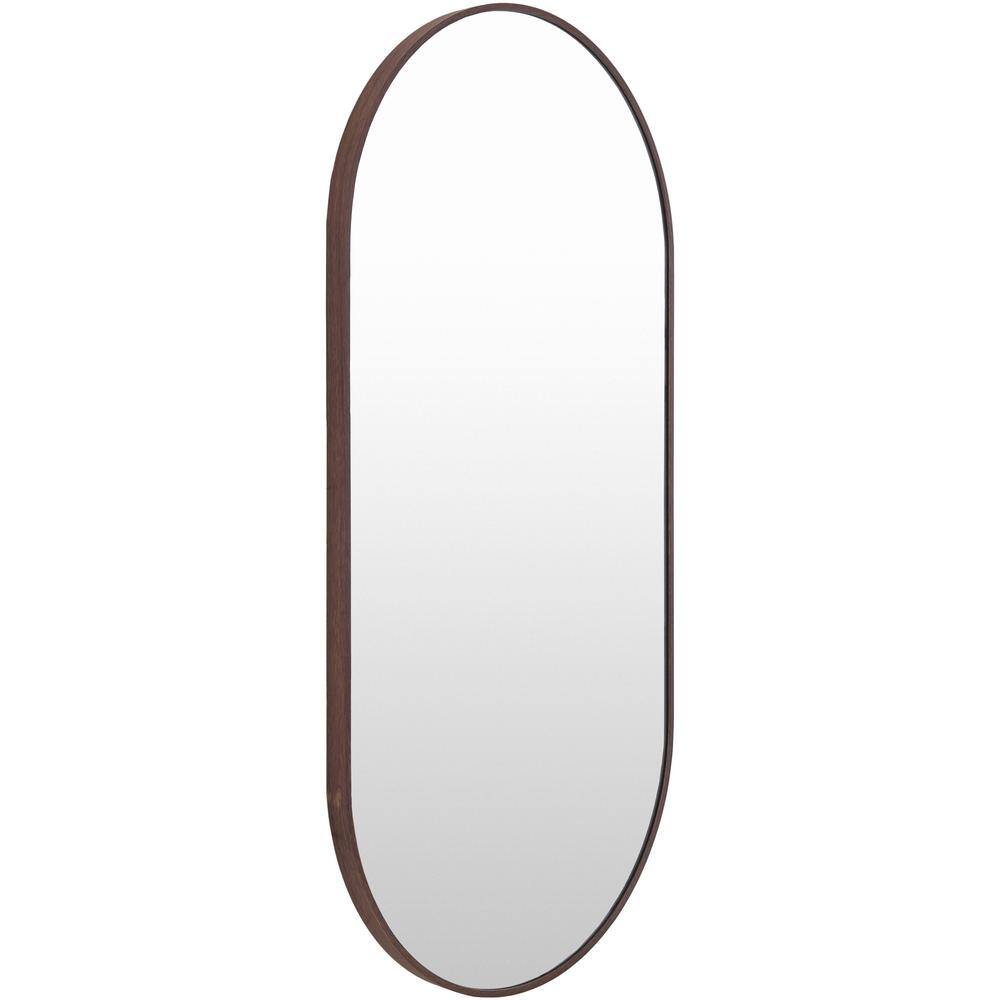 Aranya Modern Accent Mirror, Dark Brown, 39 in. H x 20 in. W x 1 in. D price history on PriceWatchPro