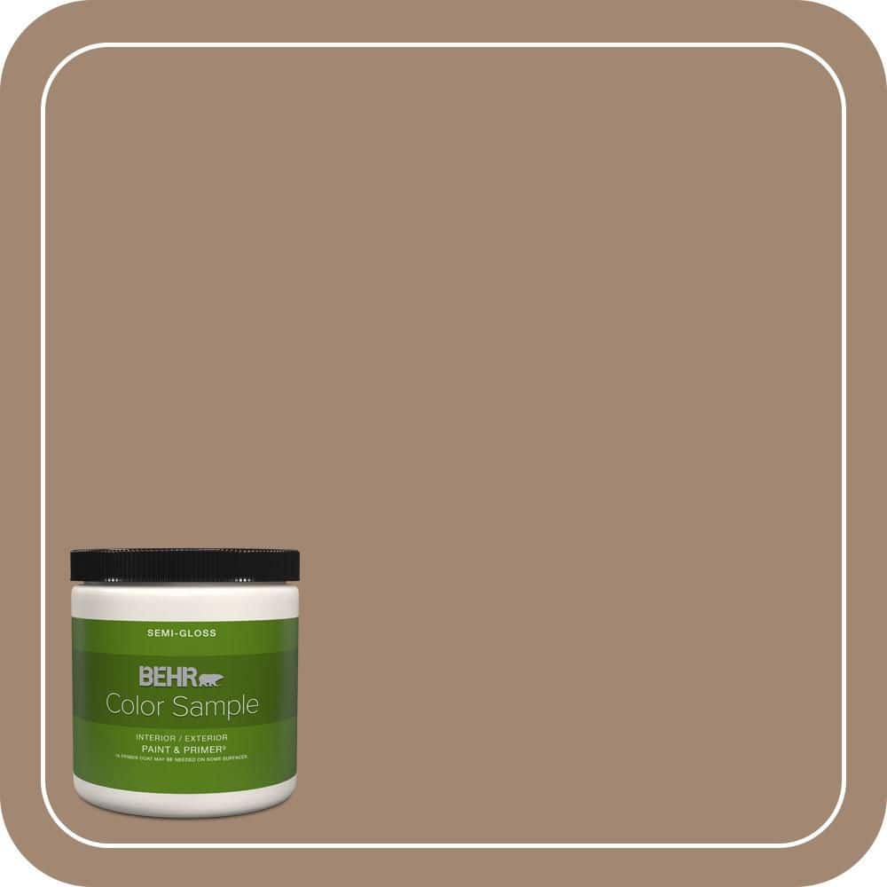 8 oz. #QE-22 Terrazzo Brown Semi-Gloss Interior/Exterior Paint & Primer Color Sample price history on PriceWatchPro