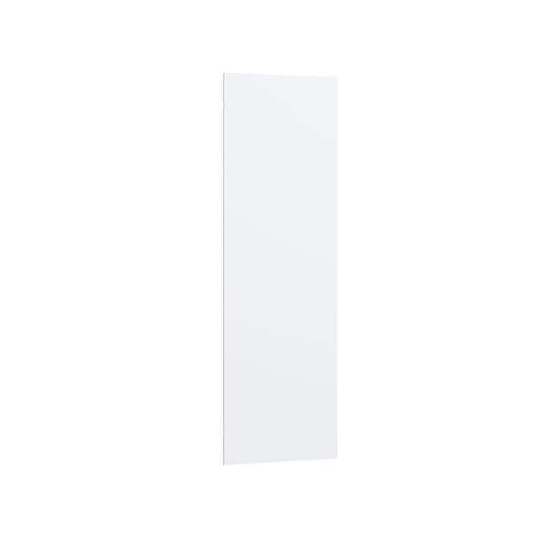 Hampton Bay Courtland 11.25 in. W x 36 in. H Kitchen Cabinet End Panel in Polar White