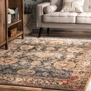 Geraldine Persian Green 5 ft. x 8 ft. Area Rug