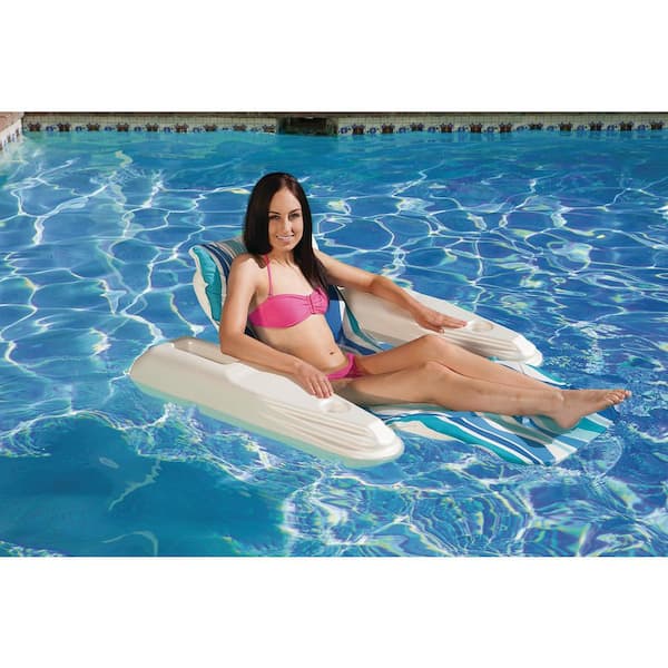 Rio Sun Blue Current Swimming Pool Adjustable Lounge