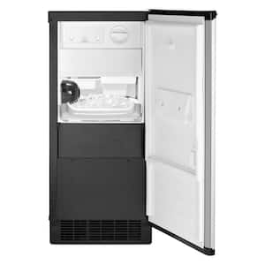 15 in. 50 lb. Built-In Ice Maker in Fingerprint Resistant Stainless Steel