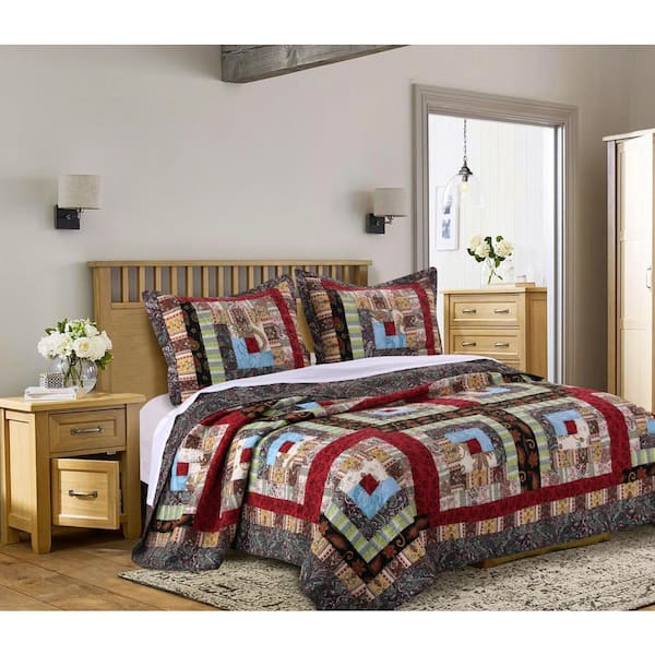 Colorado Lodge 3-Piece King Quilt Set