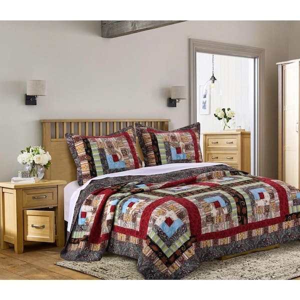 Colorado Lodge 2 Piece Twin Quilt Set, Twin Lodge Bedding Set