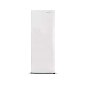 6.8 cu. ft Manual Defrost Upright Convertible Freezer/Refrigerator in White