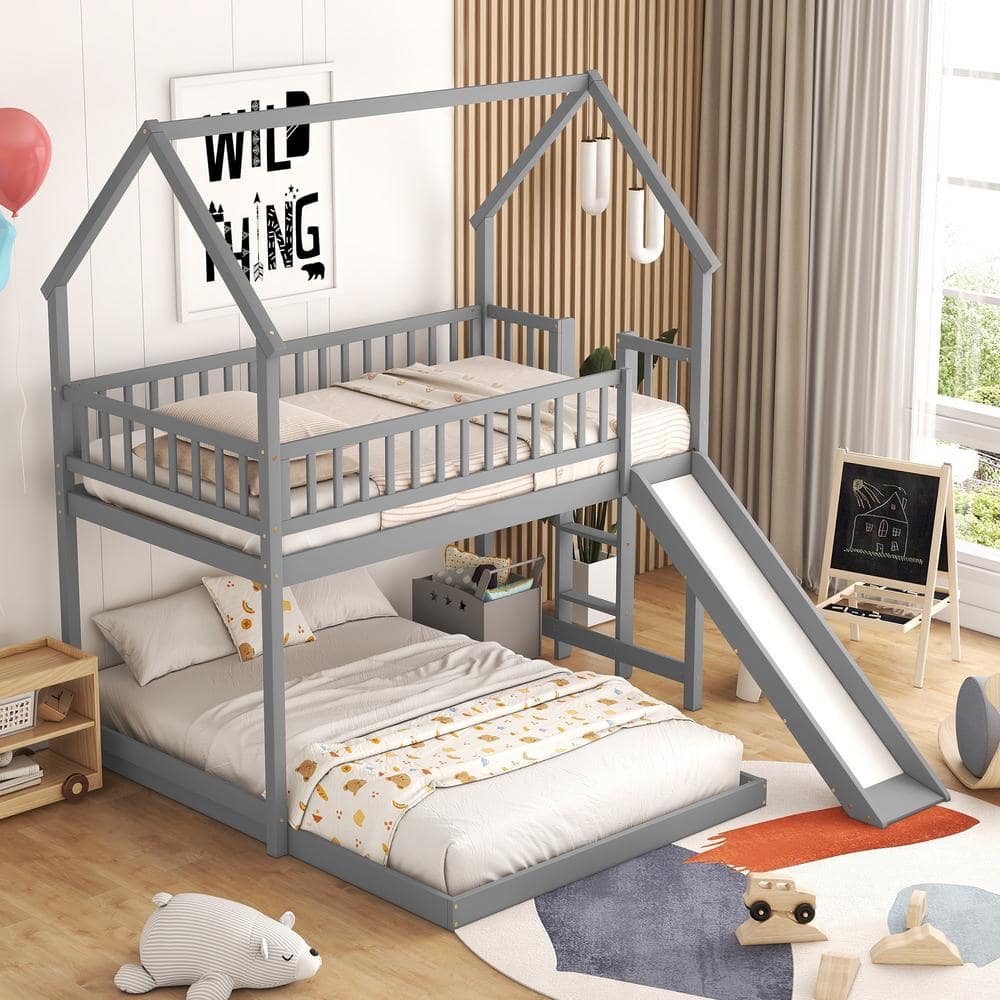 Packer Brown Kids Bunk Bed with Ladder Online at Low Price