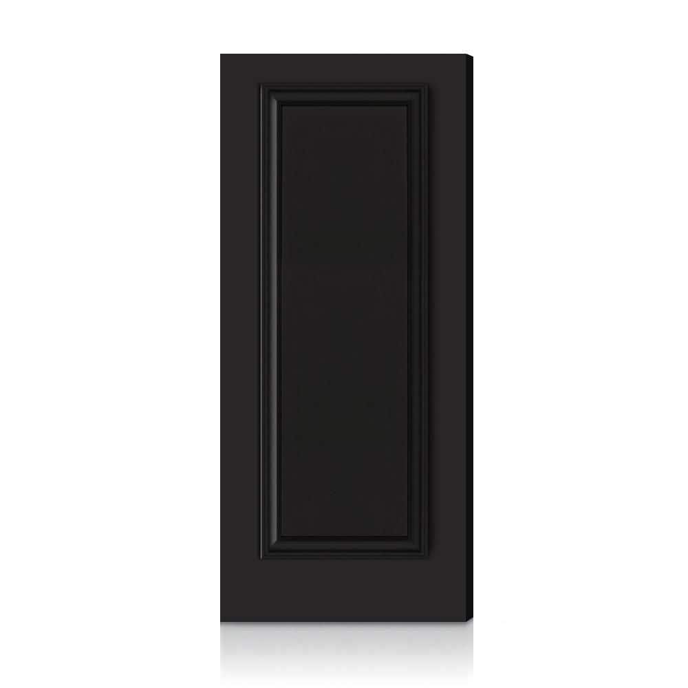 Palazzo 1 Panel 24 in. x 80 in. Black Hollow Core Composite Interior Door Slab price history on PriceWatchPro