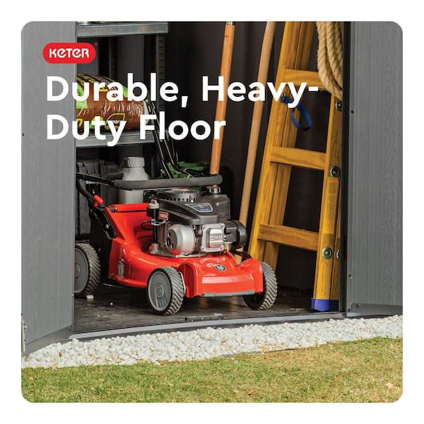 Keter Darwin 6 ft. W x 6 ft. D Outdoor Durable Resin Plastic