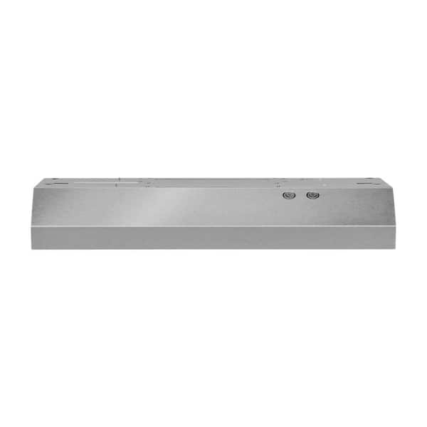 30 in. Under Cabinet Range Hood with LED Light in Stainless Steel