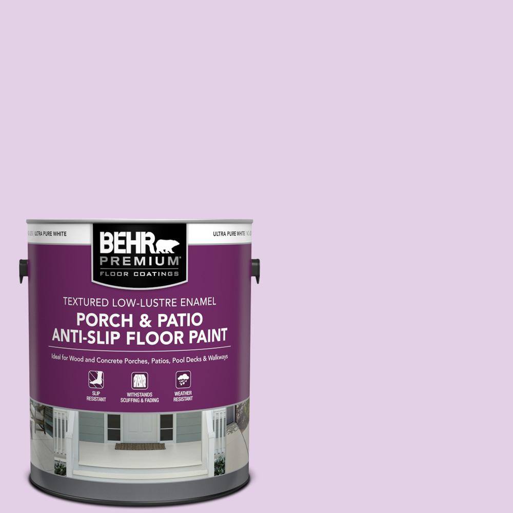 1 gal. #P100-2 Sweet Romance Textured Low-Lustre Enamel Interior/Exterior Porch and Patio Anti-Slip Floor Paint price history on PriceWatchPro