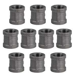1/2 in. Iron Pipe Coupling (10-Pack)