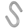 Everbilt 1/8 in. x 1-1/4 in. Zinc-Plated Rope S-Hook (4-Pack) 44354 - The  Home Depot
