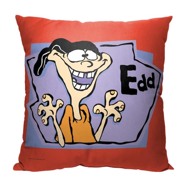 THE NORTHWEST GROUP Cn Ed Edd N Eddy Edd Multi-Colored Throw Pillow