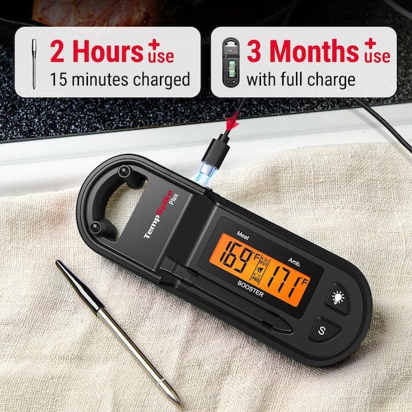 ThermoPro TempSpike Plus 600 ft. Wireless Meat Thermometer w