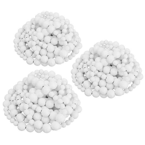 A & B Home 2 in. H White Artificial Other Flowering Plants